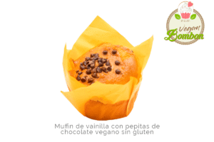Muffins Vainilla-Pepitas Chocolate por unidad